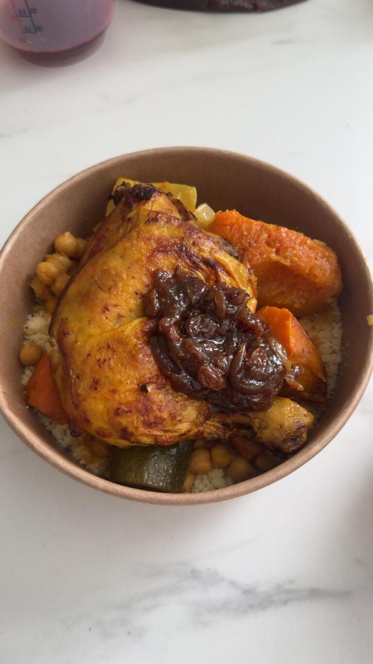 Box poulet et légumes