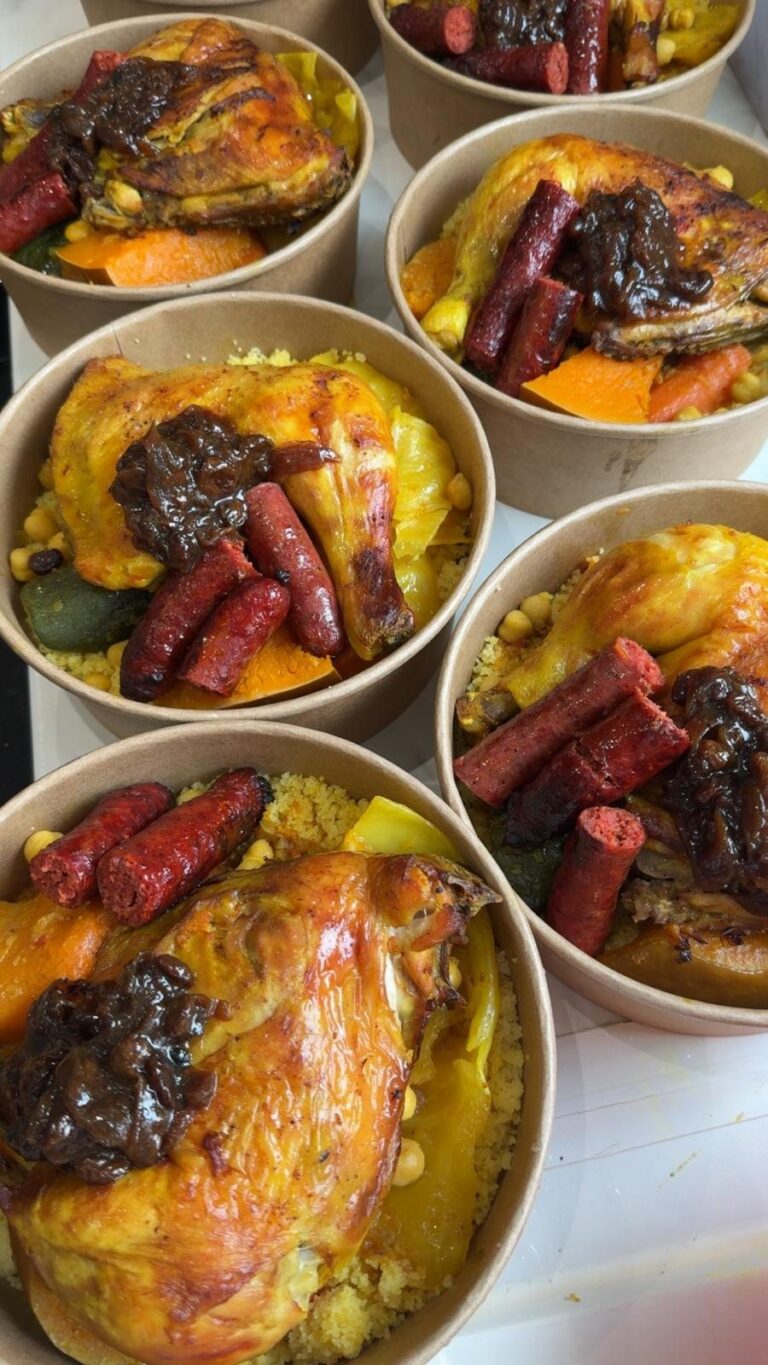 Box de poulet façon tajine