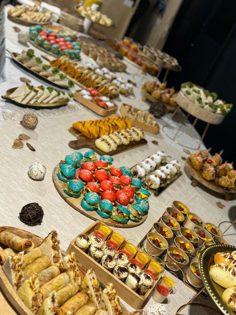 Buffet de bouchées variées