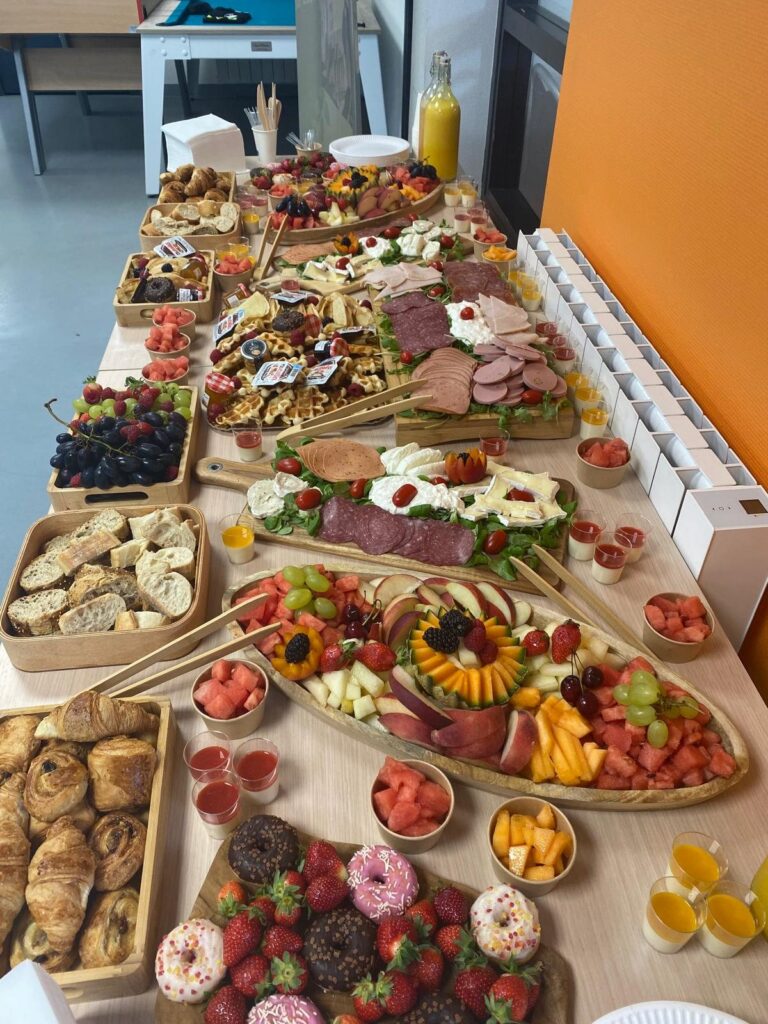 Buffet brunch salé et sucré