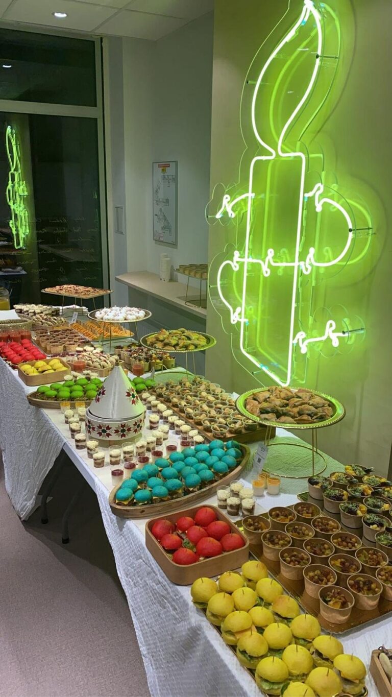 Buffet cocktail dînatoire