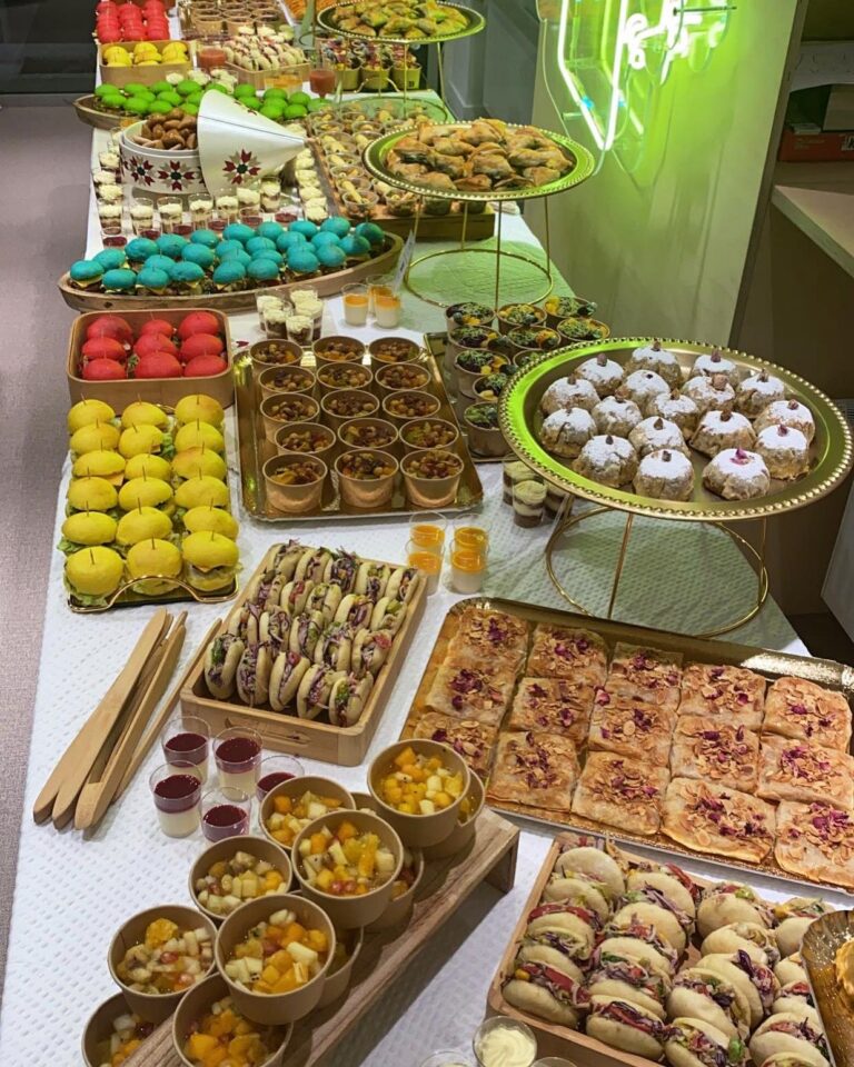 Buffet de mignardises orientales