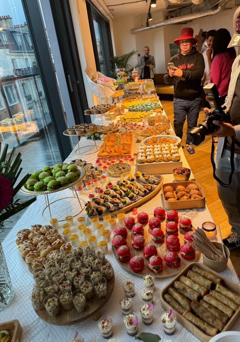 Buffet de réception
