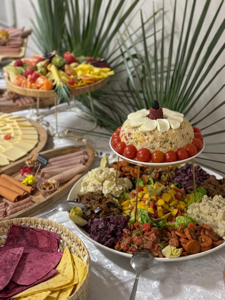 Buffet de salades composées