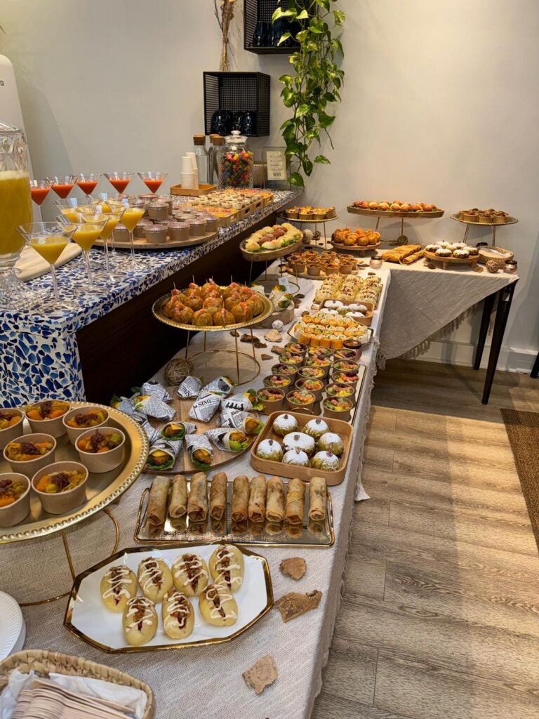 Buffet de mignardises en salle