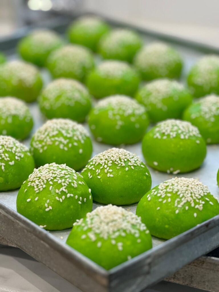 Mini burgers verts