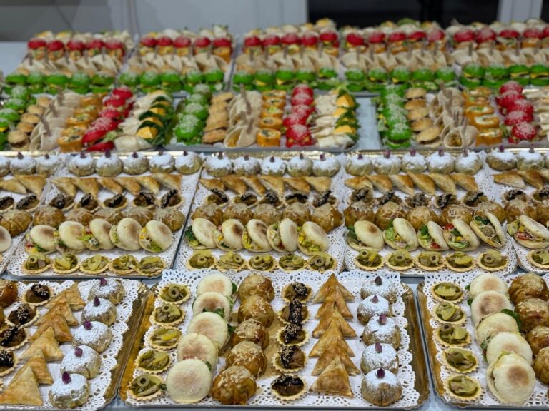 Plateaux de mignardises salées