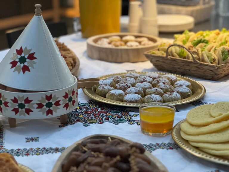 Table de fête orientale